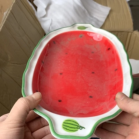 盘陶瓷制品满25拼单发货默认微瑕