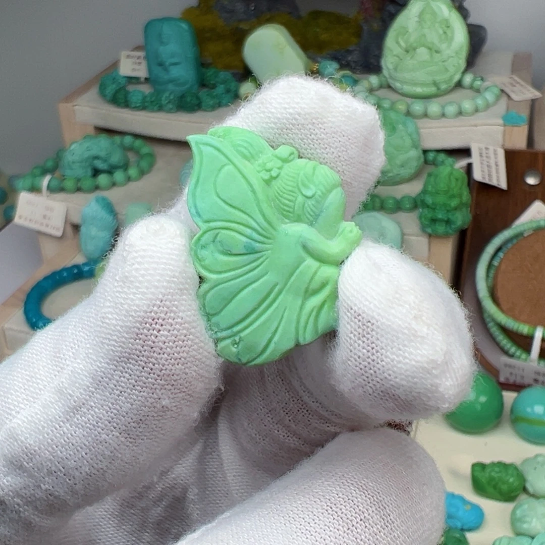 未镶嵌绿松石主播夏