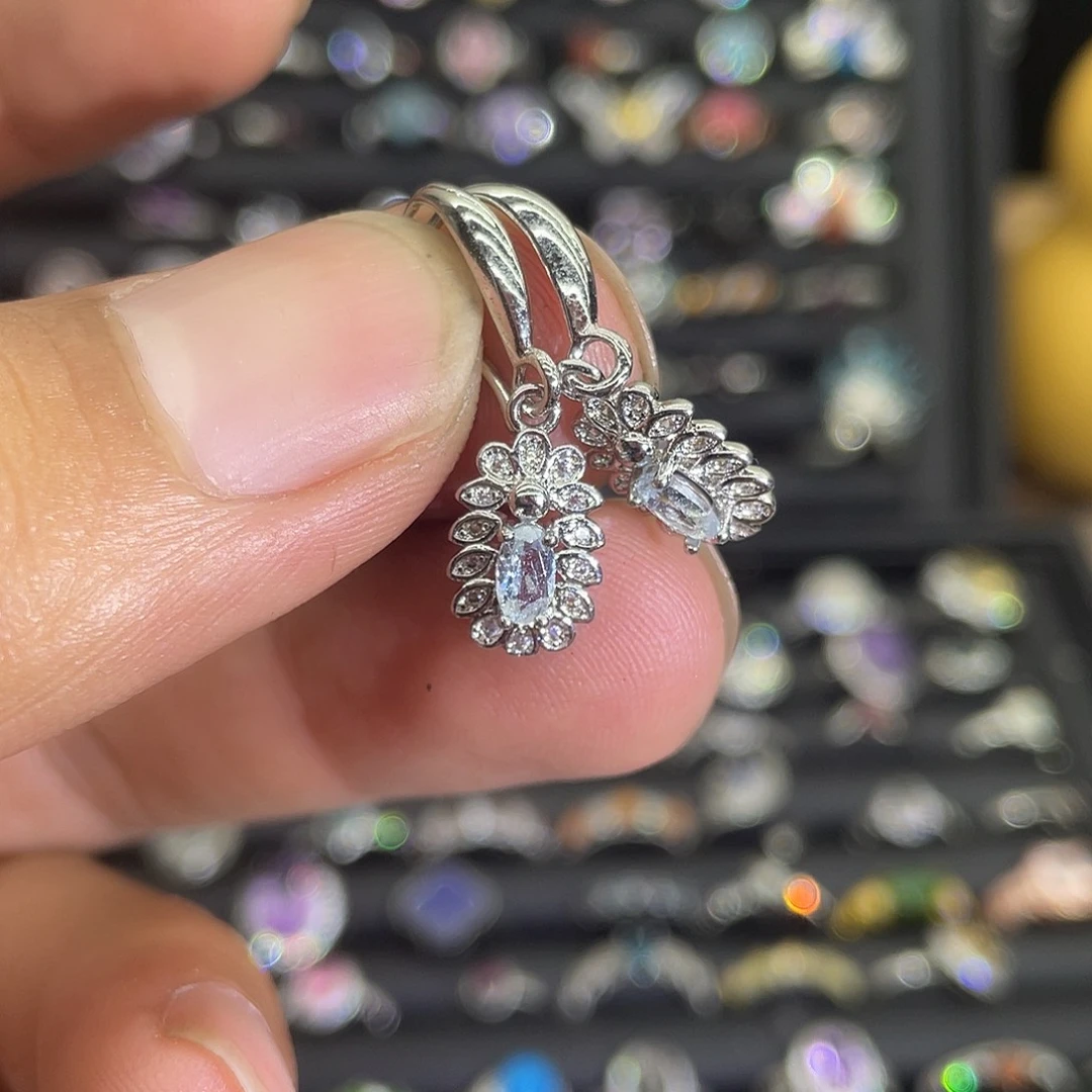 紫晶珠宝半成品未镶嵌
