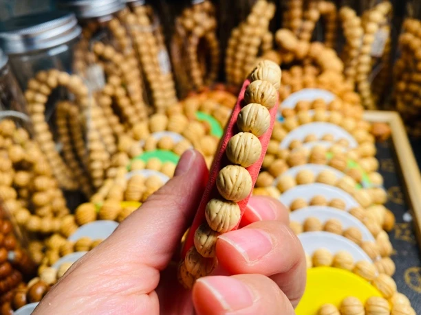 10mm小金豆桃核手串 一物一图 超小尺寸桃核手串