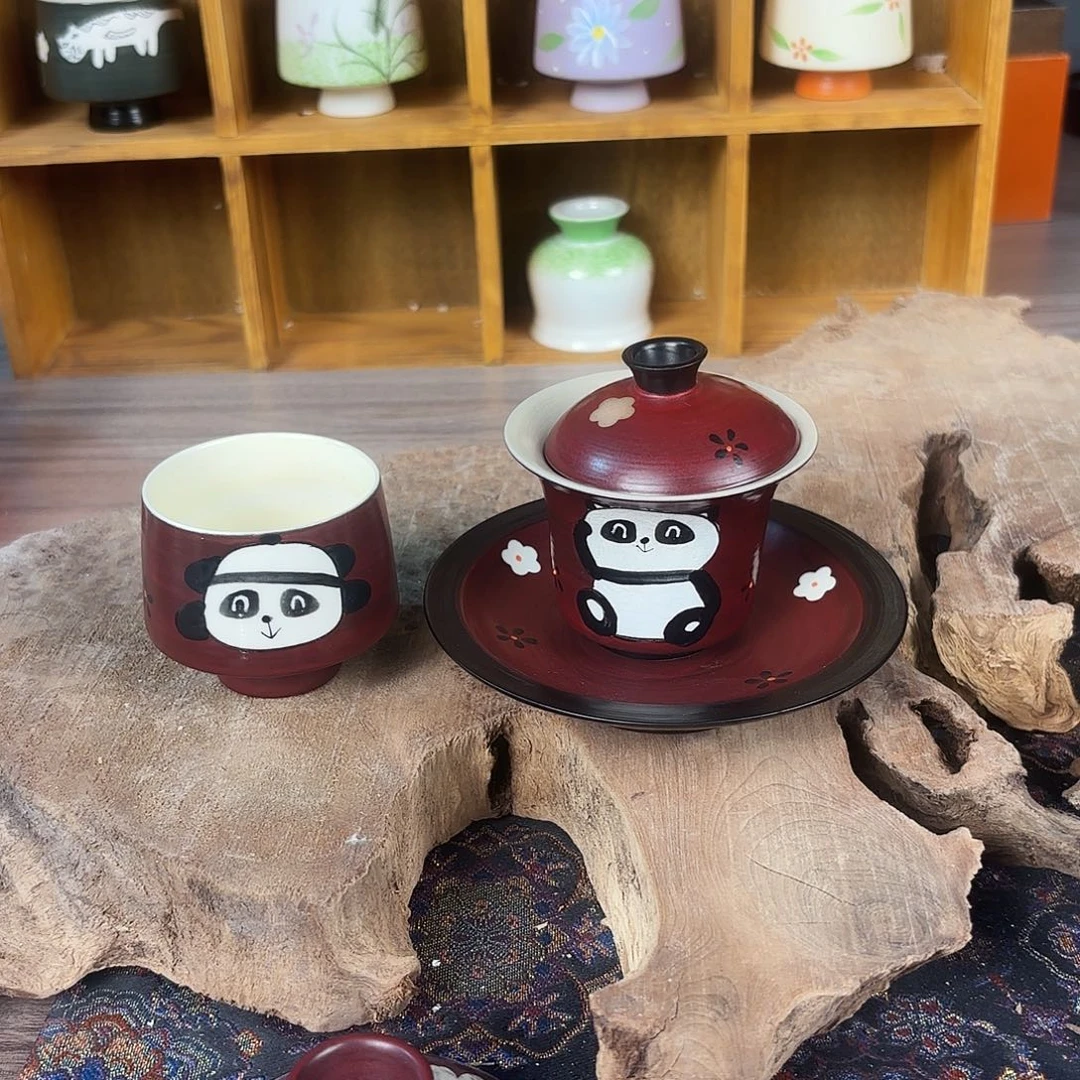 高温陶瓷茶壶茶杯盖碗