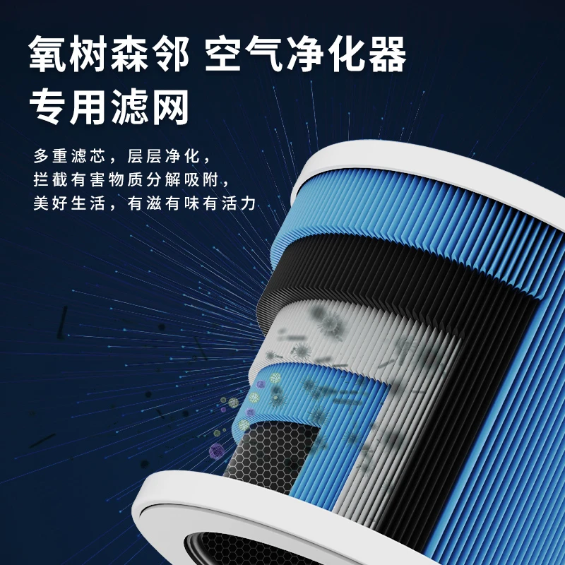 氧树森邻空气净化器滤网
