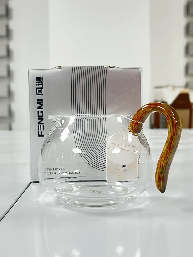 FENGMI/风谜·清语茶海炫彩 高硼硅玻璃公道杯高品质加厚大容量350