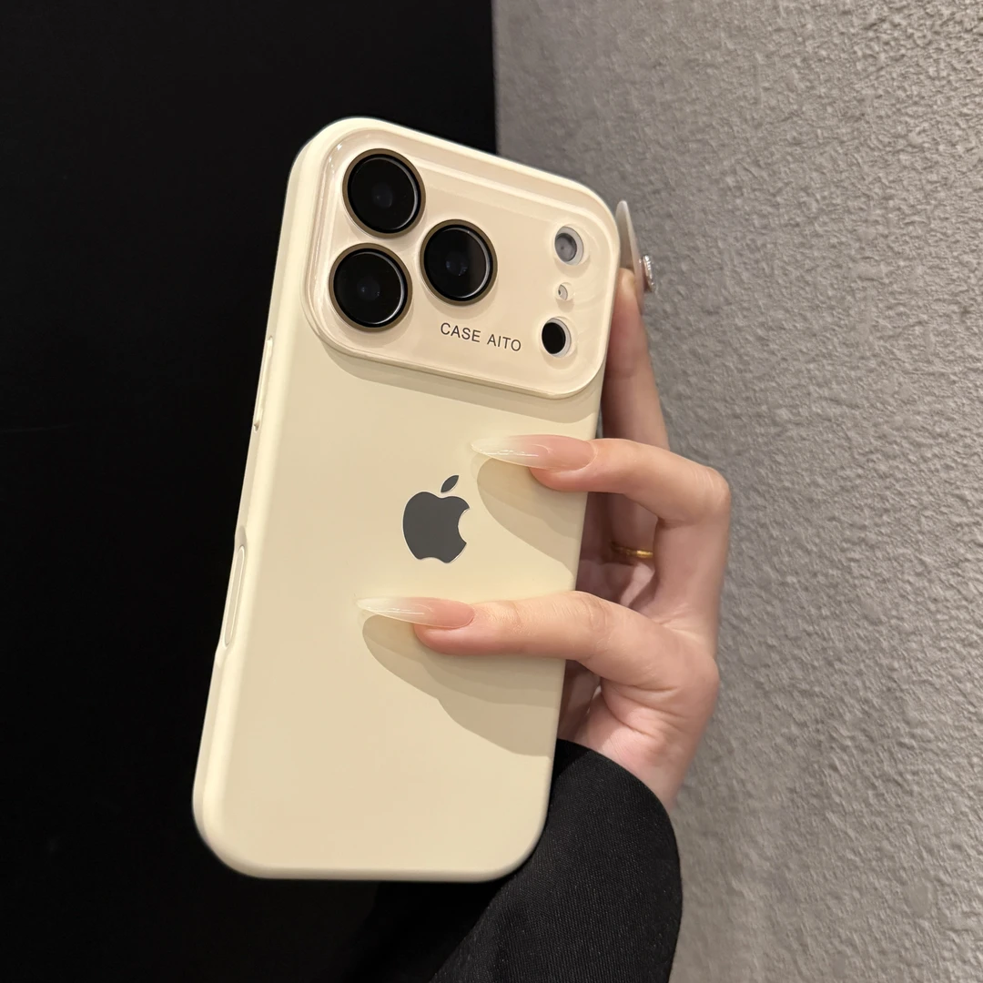 时尚液态硅胶适用苹果17promax手机壳小众iPhone16简约15纯色14女