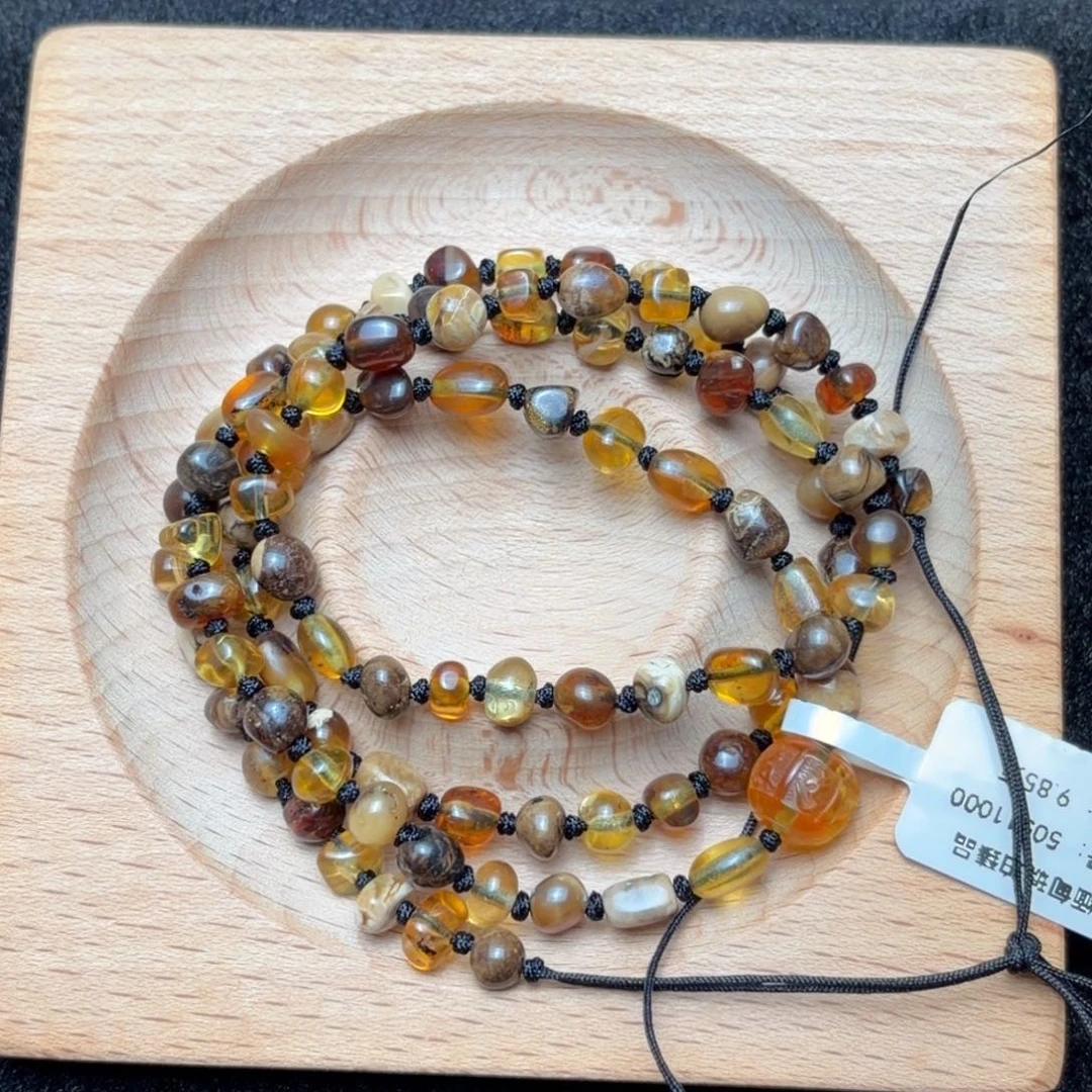 琥珀未镶嵌珠宝奇石