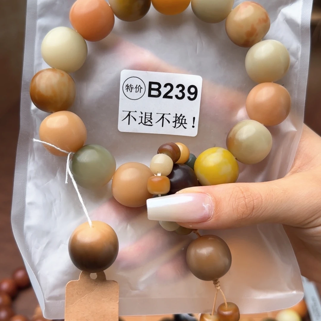 菩提根/象牙果手串B239大暇不退不换介意勿拍