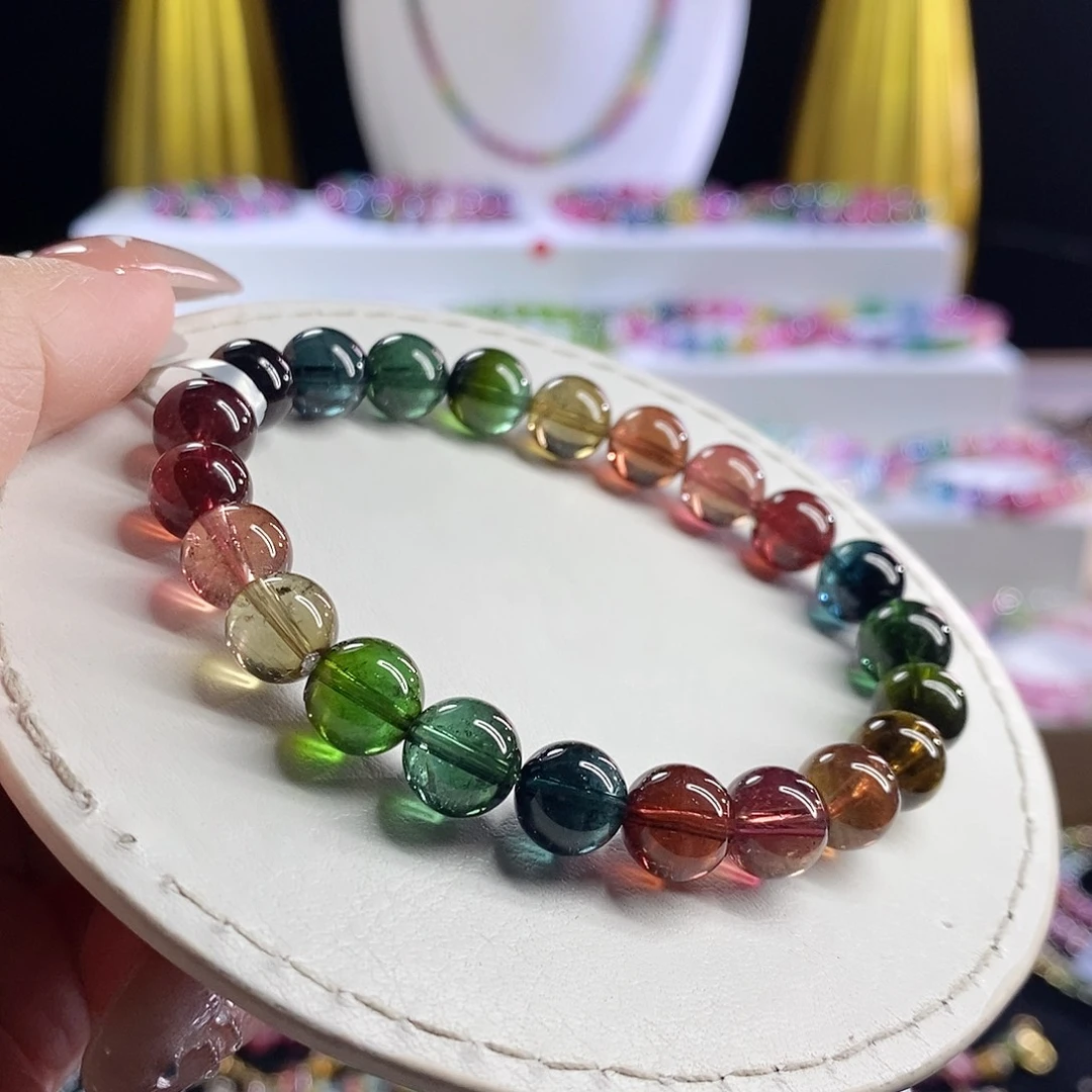 未镶嵌手链碧玺A**?浓郁