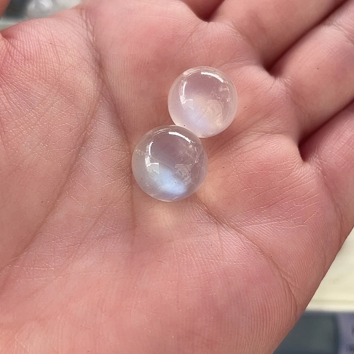 水晶珠宝半成品未镶嵌睡***颗