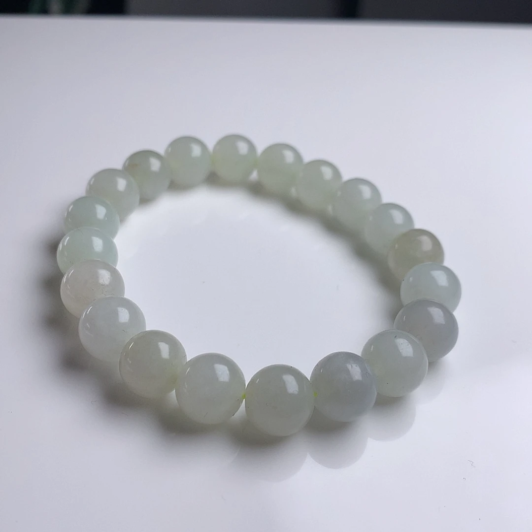 未镶嵌手串翡翠10mm！