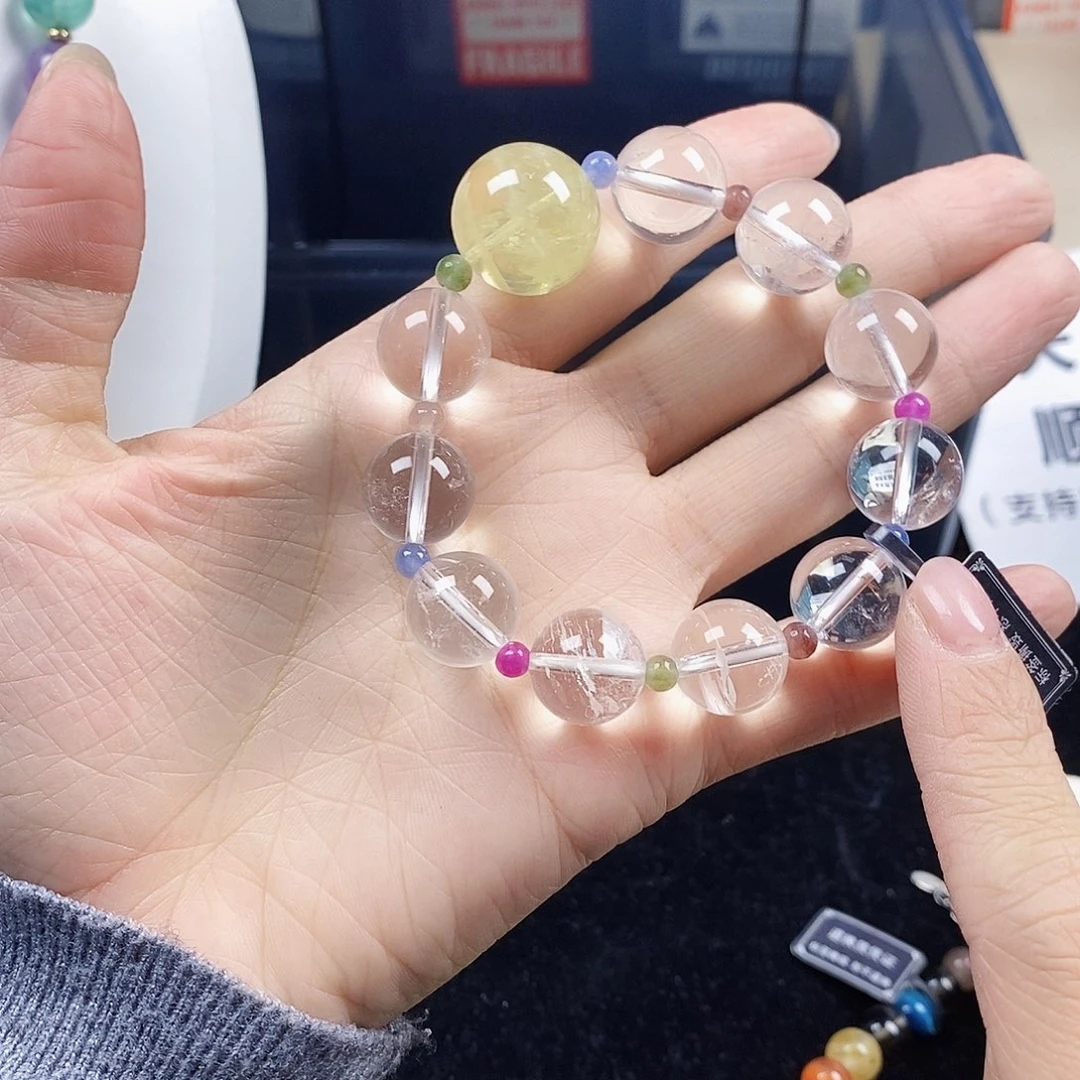 手链银S925镶嵌水晶