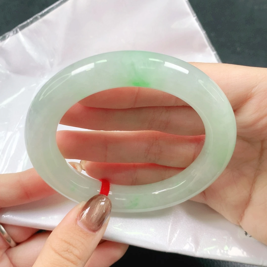 翡翠未镶嵌手镯57圈X880771