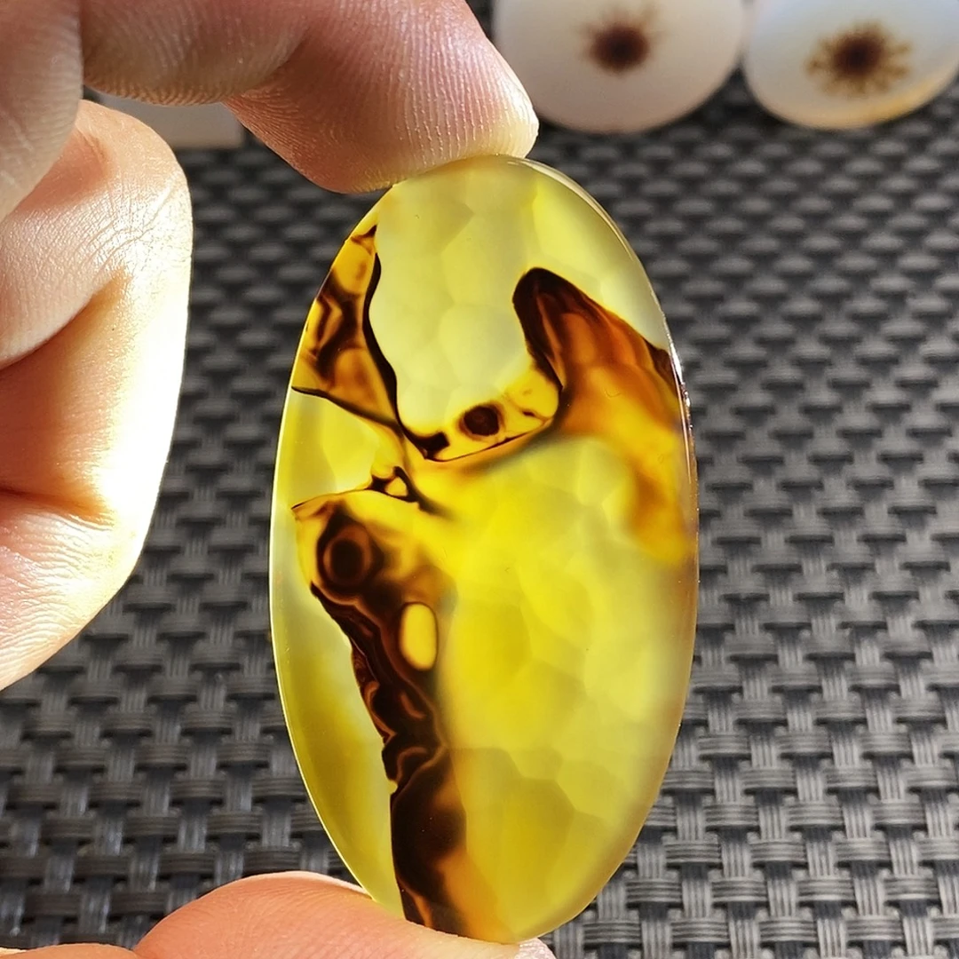 玛瑙/玉髓未镶嵌吊坠(不含链)98