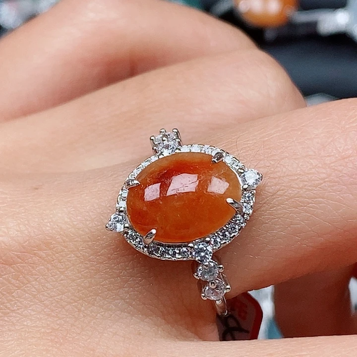 翡翠戒指未镶嵌戒指