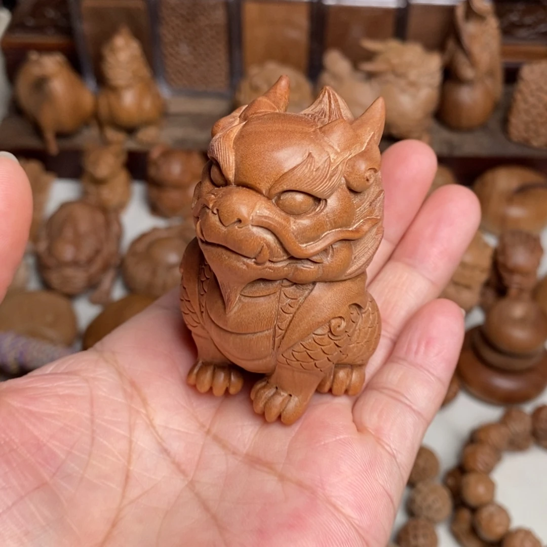 杠***.檀香木手串/手链精美摆件