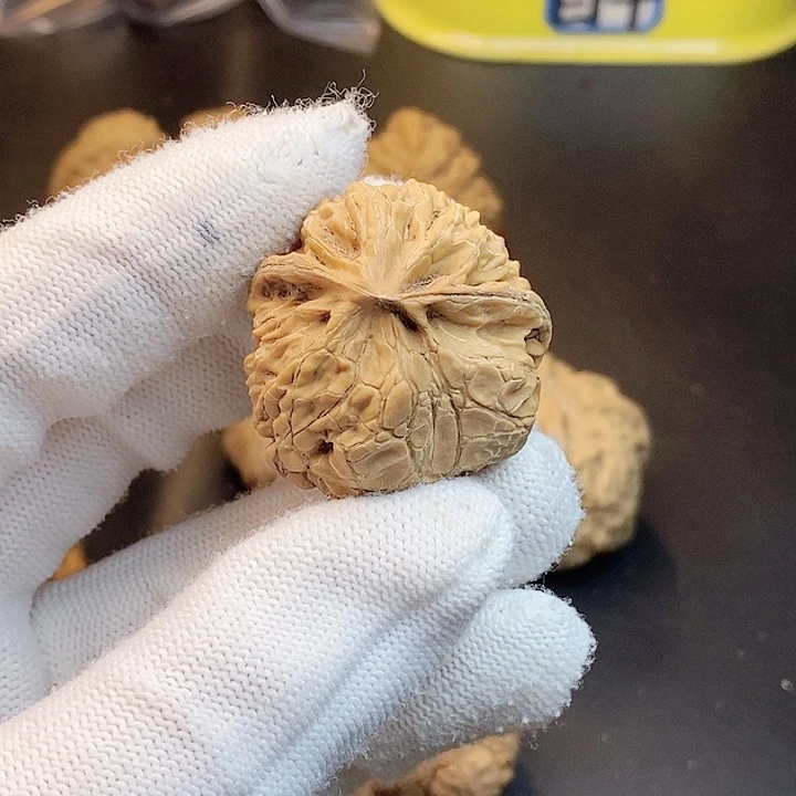 文***舞文玩核桃吊坠瑕疵单只不退不换