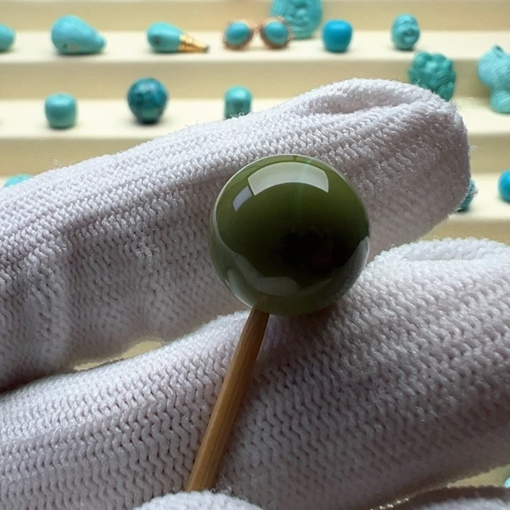 绿松石珠宝奇石未镶嵌13.3