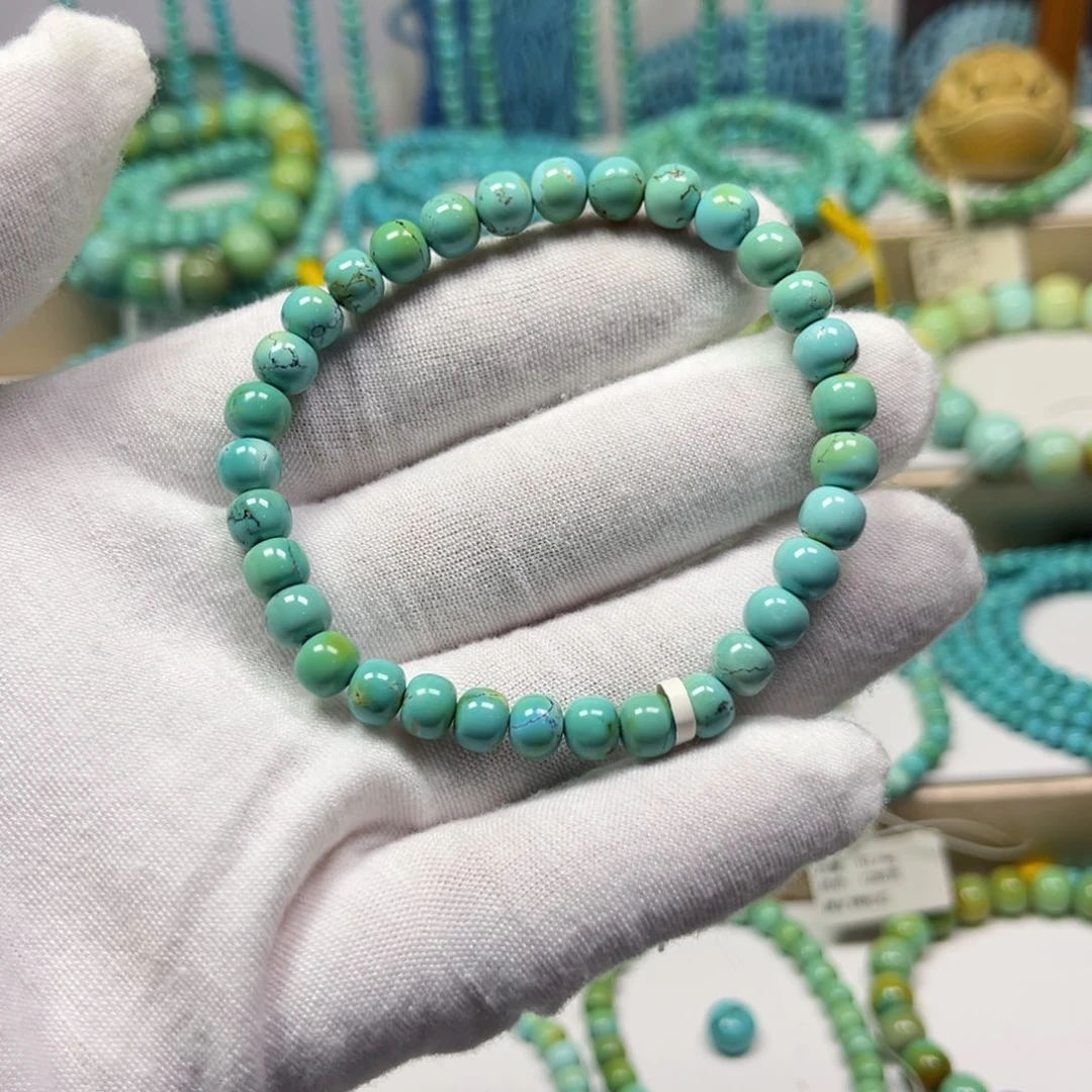 绿松石未镶嵌手链