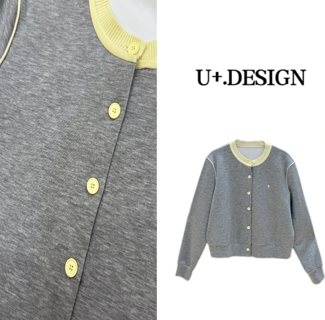 U+【嫣然一顾】2025早春新款时尚休闲百搭外套H1104