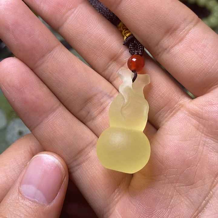 岫玉岫玉颈饰未镶嵌福*