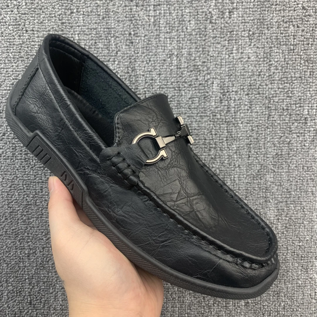 Z0126断码真皮男鞋（样鞋稍有磨损轻微瑕疵介意勿拍！）