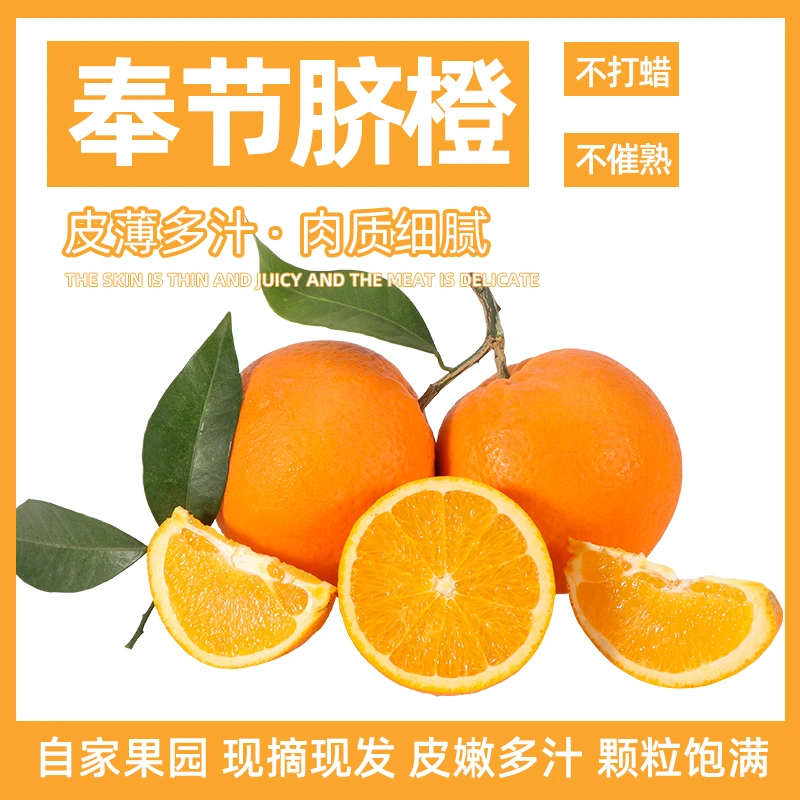 重庆奉节脐橙原产地直发自家果园
