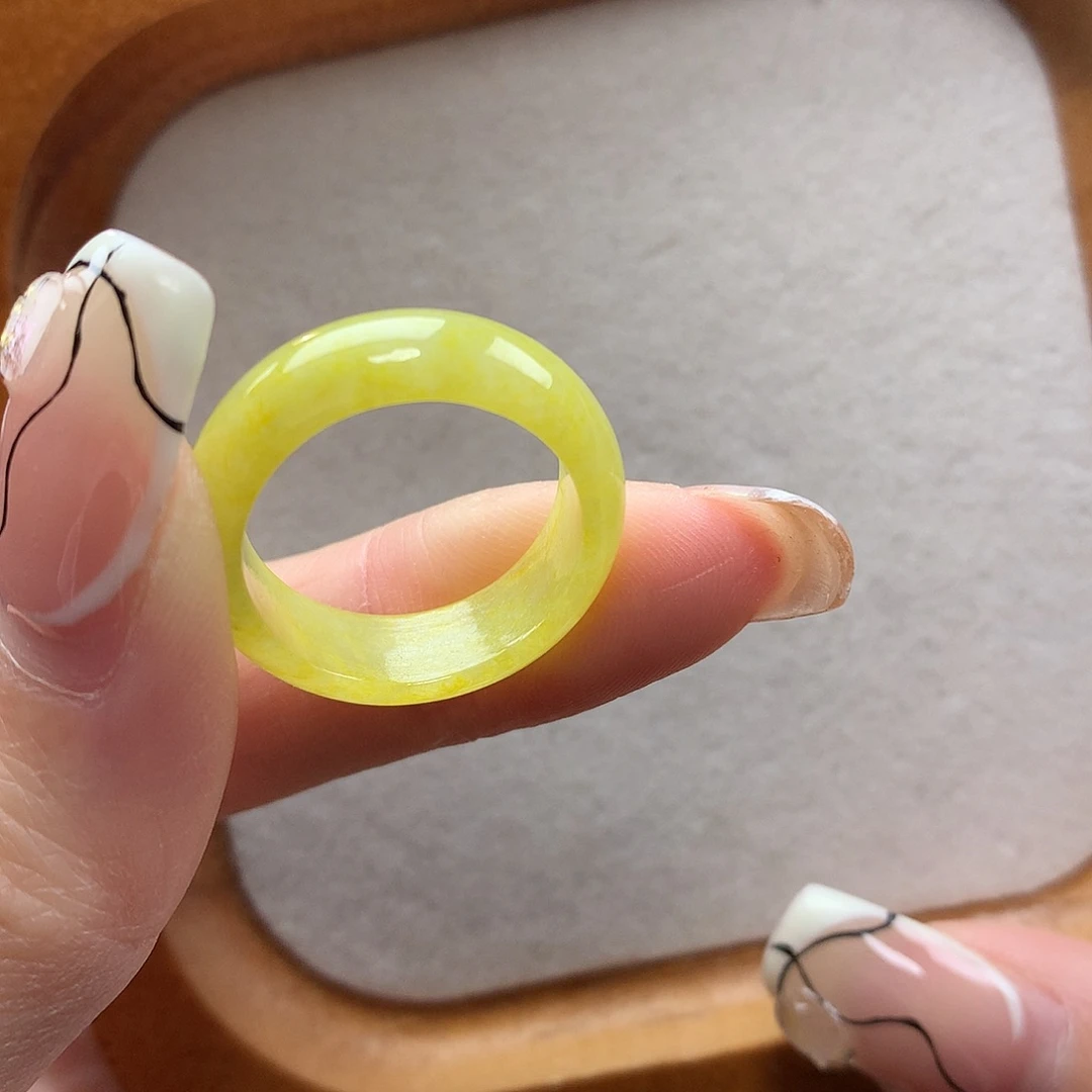 翡翠未镶嵌戒指天然翡翠17号