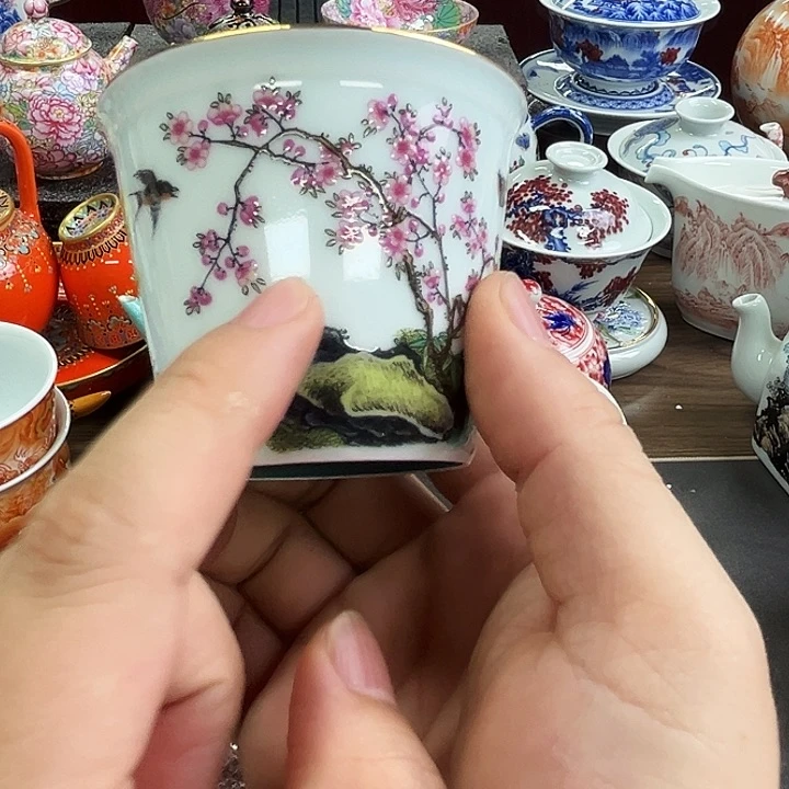 摆件景德镇陶瓷老厂瓷51
