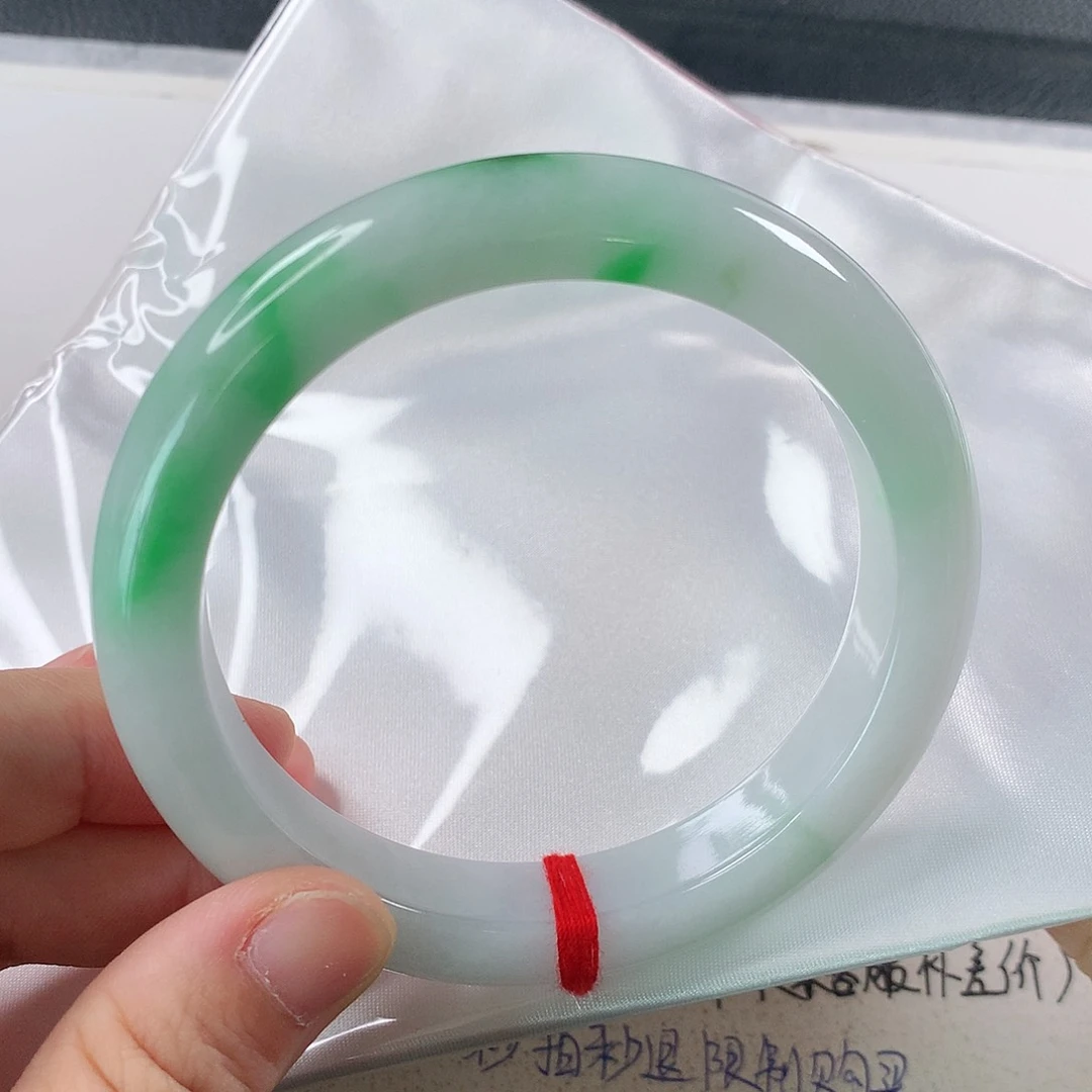 未镶嵌手镯翡翠64-65圈 ①⑦⑥