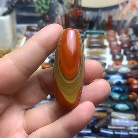 玛瑙/玉髓合金颈饰