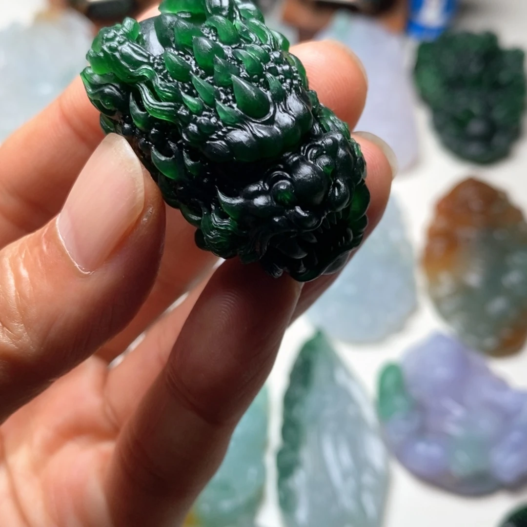 定制翡翠未镶嵌天然A货翡翠Z