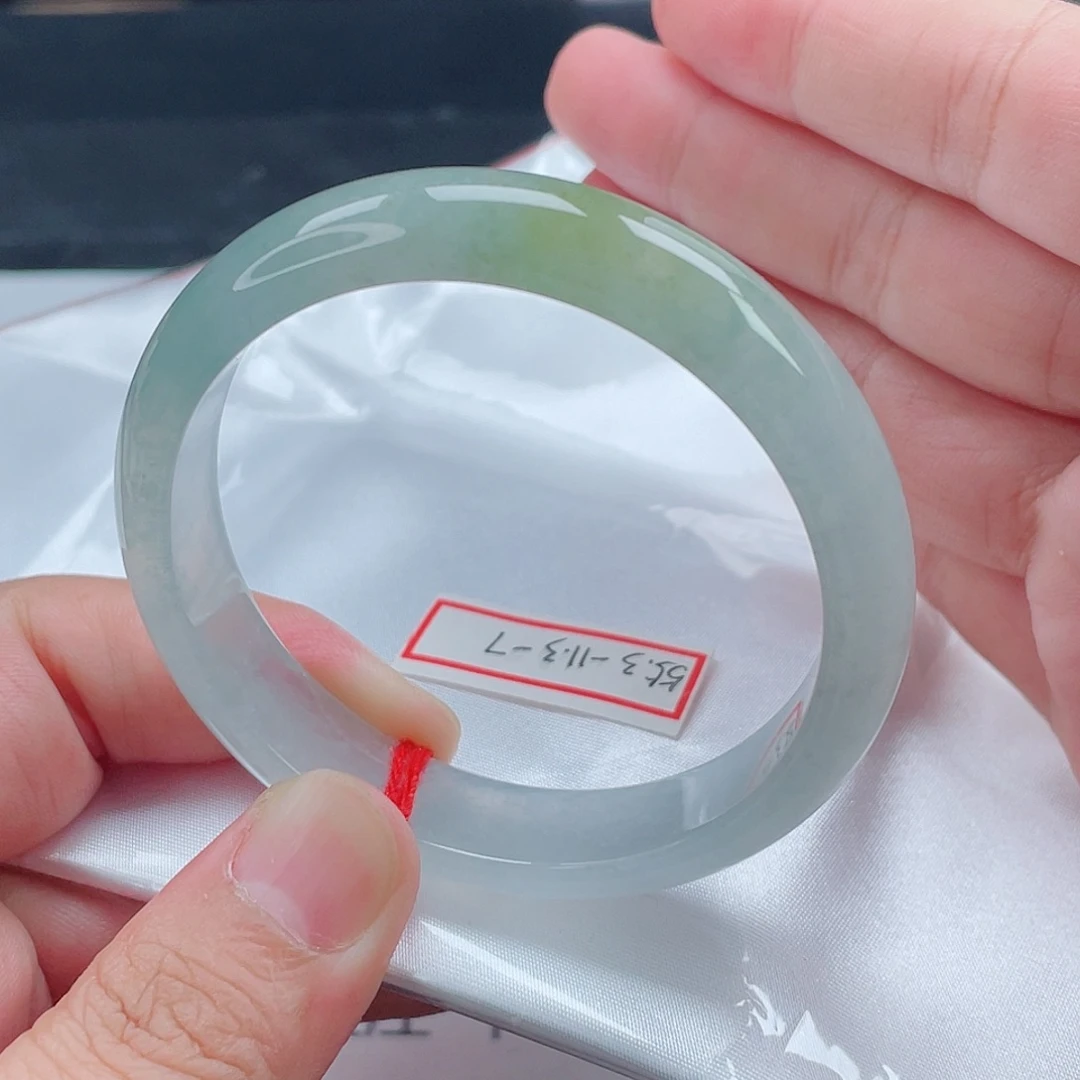 翡翠未镶嵌手镯55