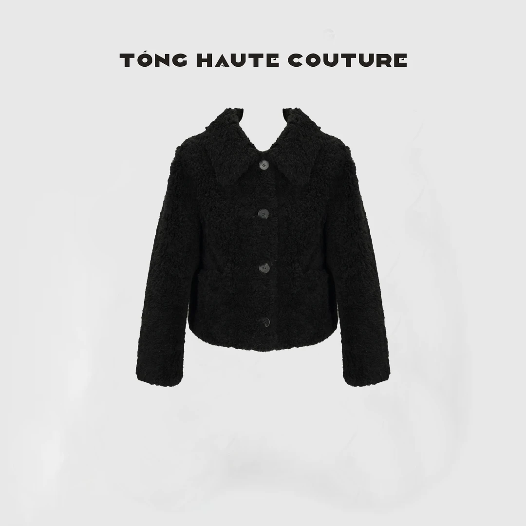 【竹韵】冬季新款100羊毛轻奢时尚外套 YW656