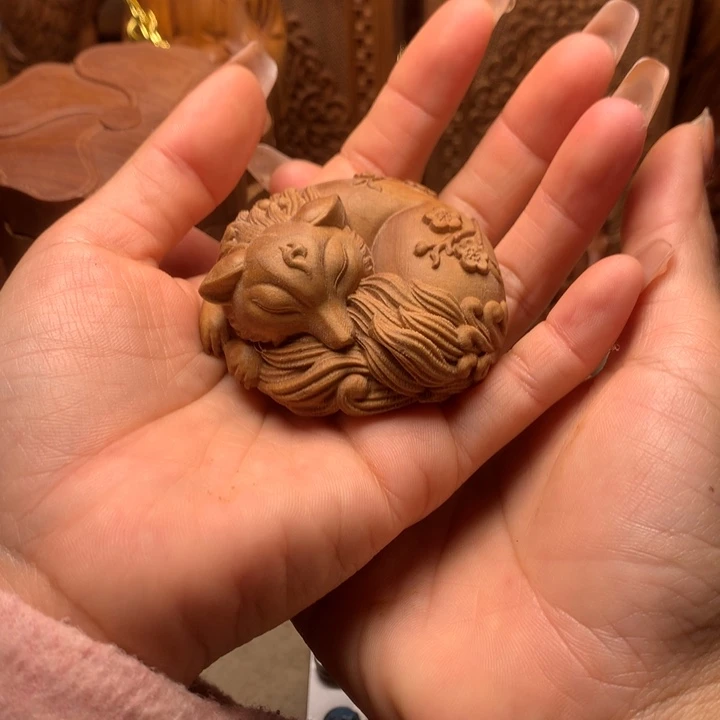 檀香木其他老山檀香手把件