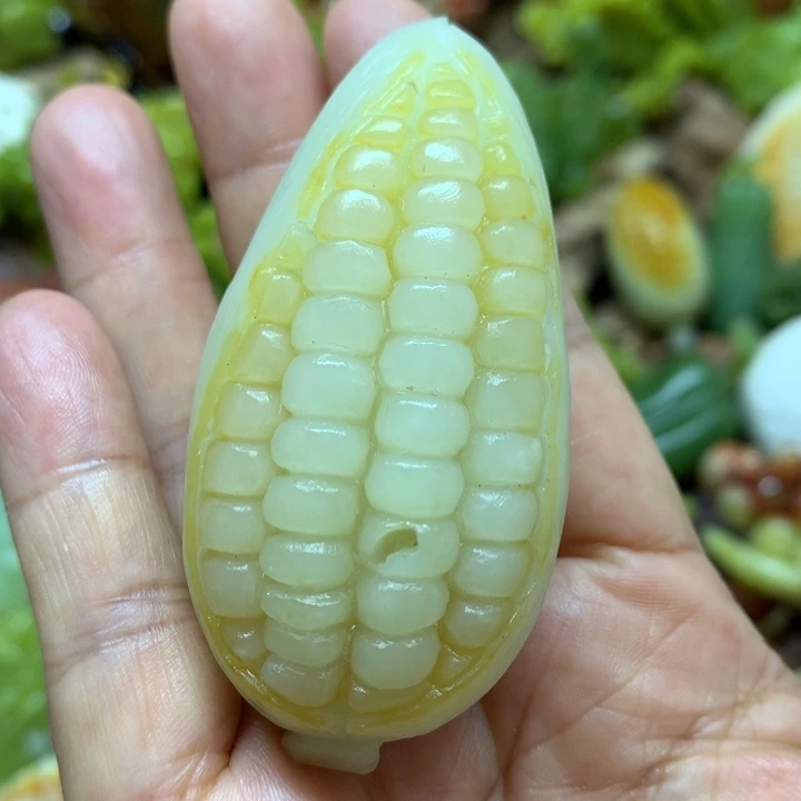 蛇纹石玉未镶嵌手把