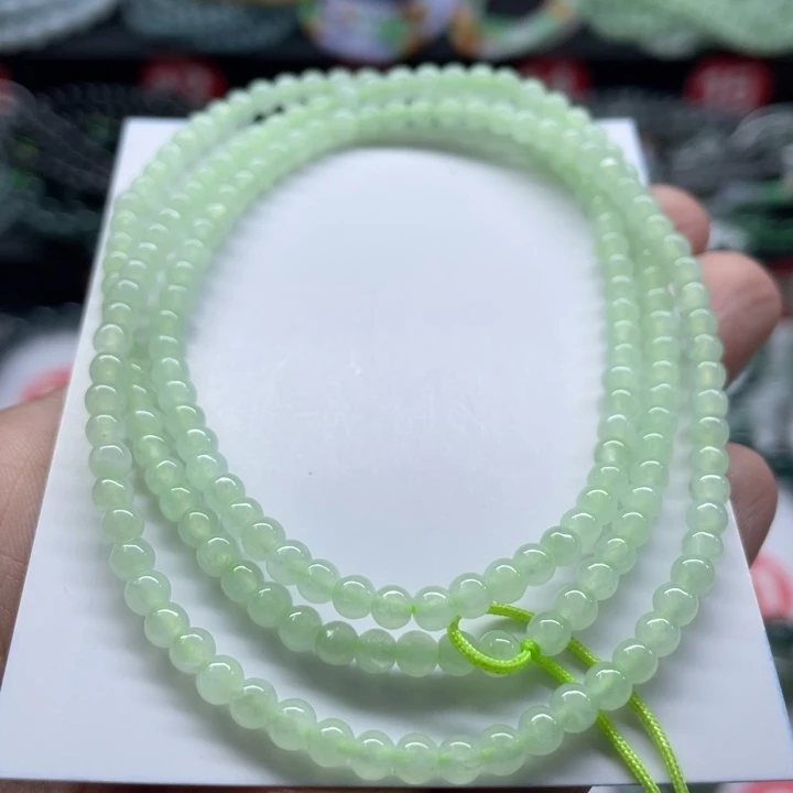 翡翠手链未镶嵌卡3.8