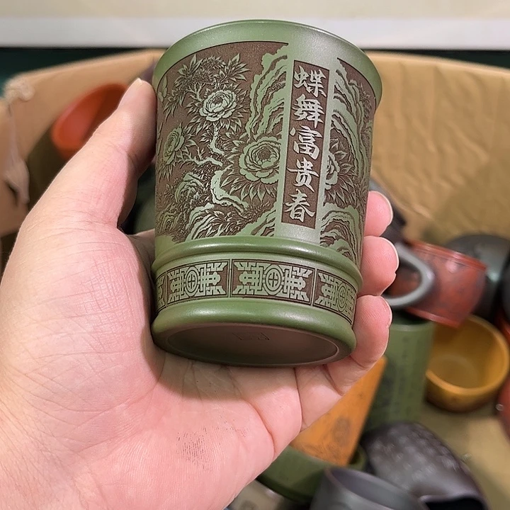 茶杯紫砂全手工紫砂主人杯