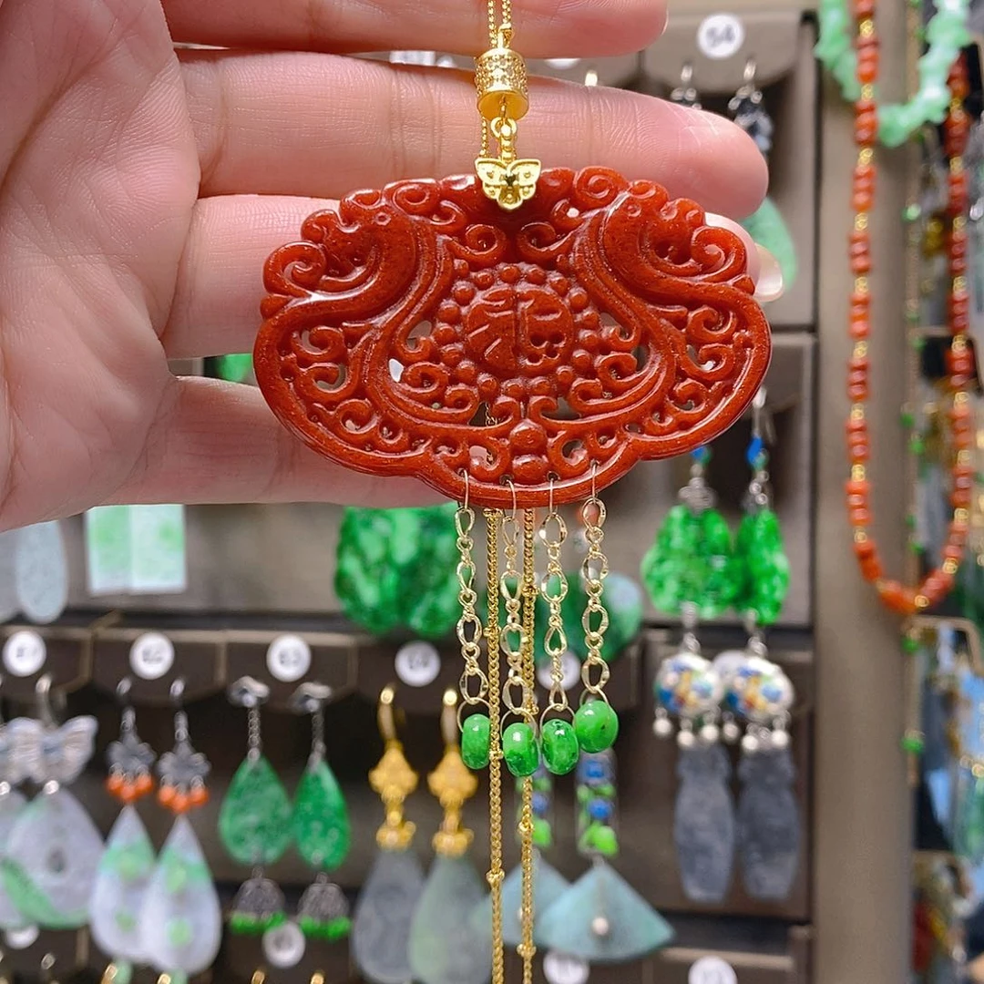 未镶嵌翡翠耳饰翡翠