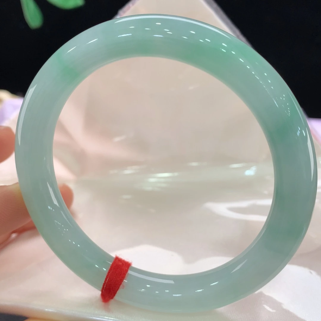 翡翠未镶嵌手镯0963