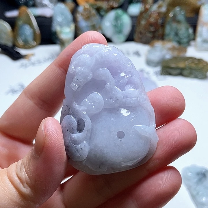 翡翠未镶嵌颈饰翡翠a货