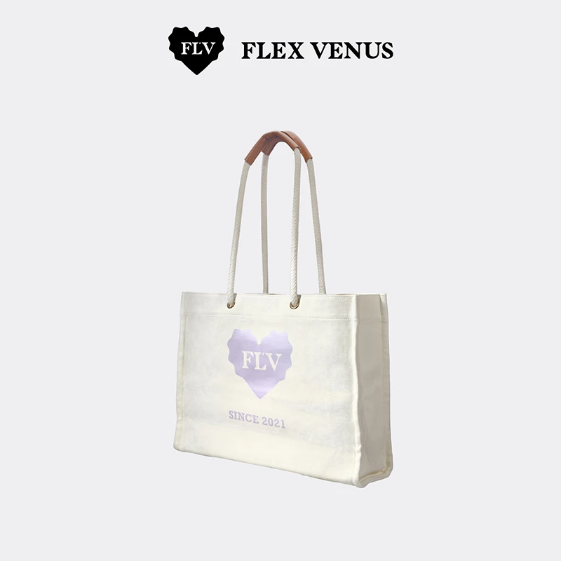 首饰袋 FLV定制帆布包时尚百搭2色可选 不含玩偶挂件