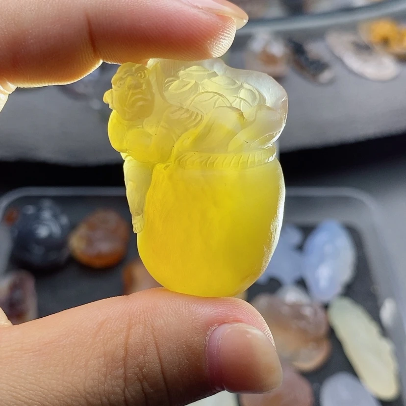 【闪购商品】未镶嵌吊坠定制玛瑙