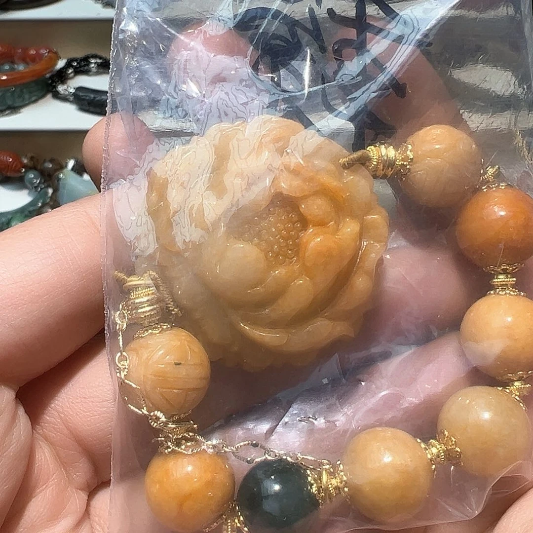 翡翠手链未镶嵌追*