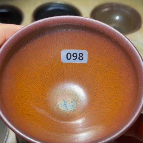 茶盏原矿原釉柴烧建盏