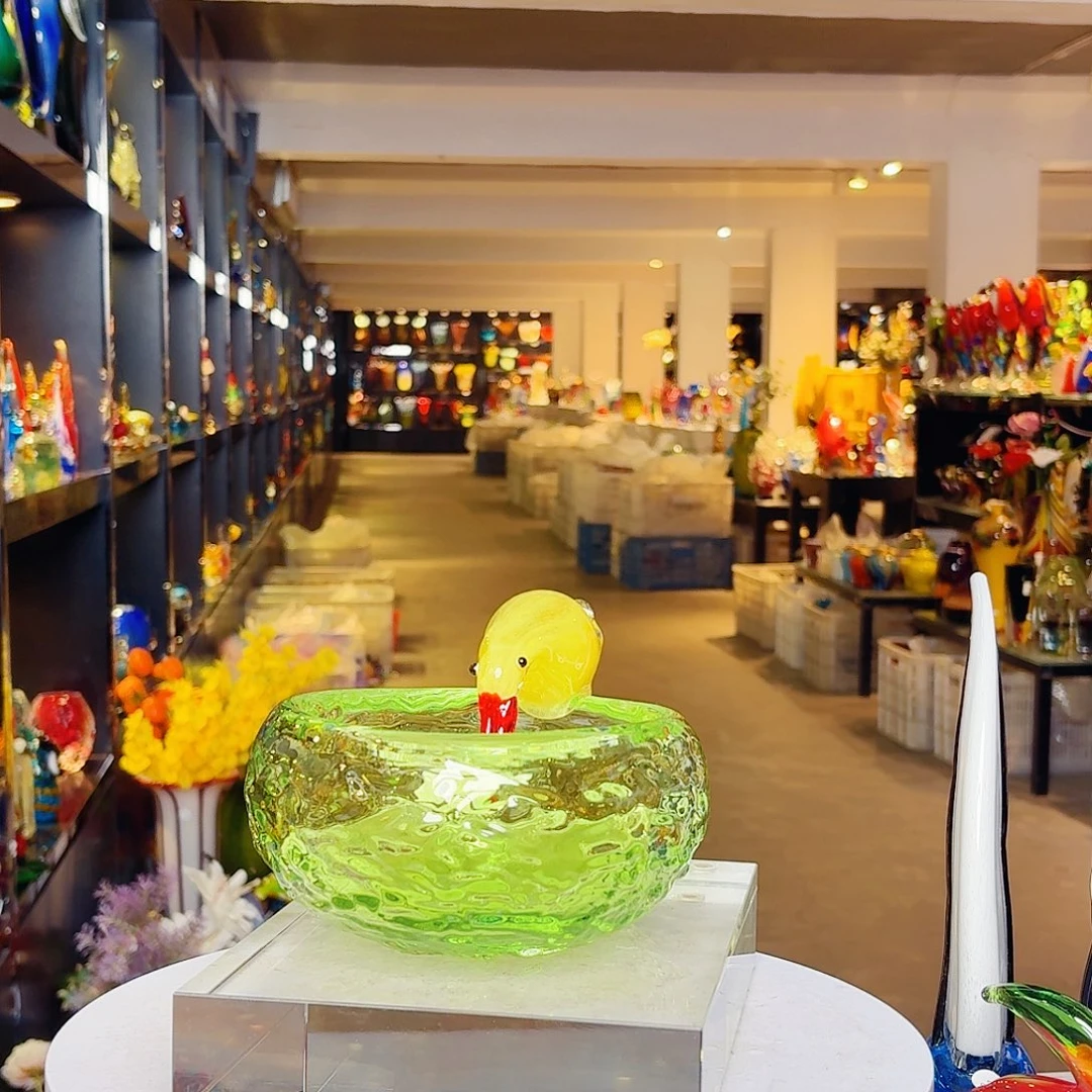 摆件琉璃岛上有个叫小