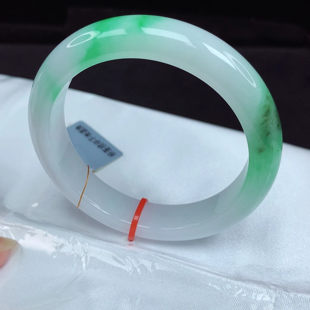 未镶嵌手镯翡翠55圈564