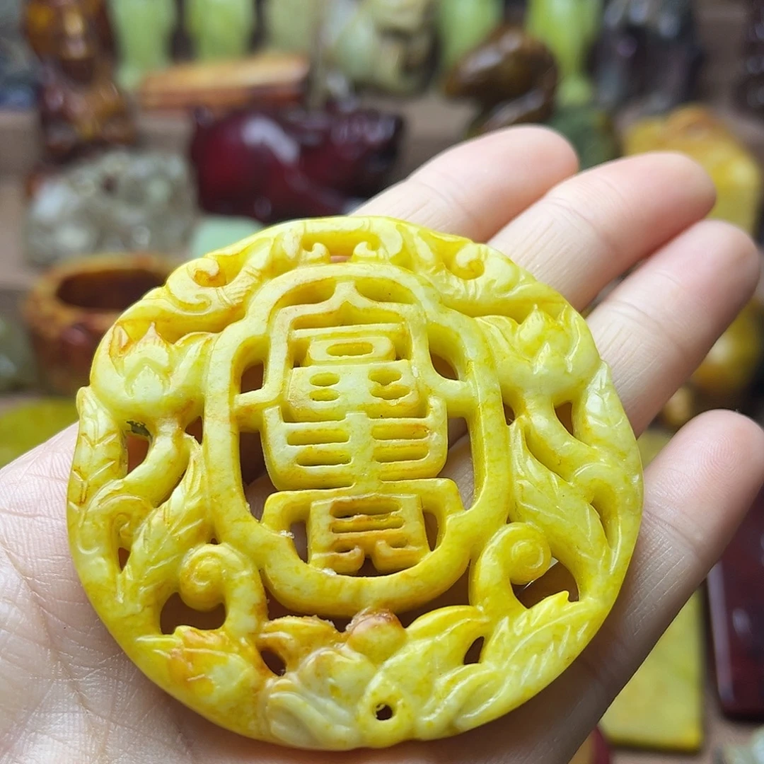 白玉菩提吊坠36。。