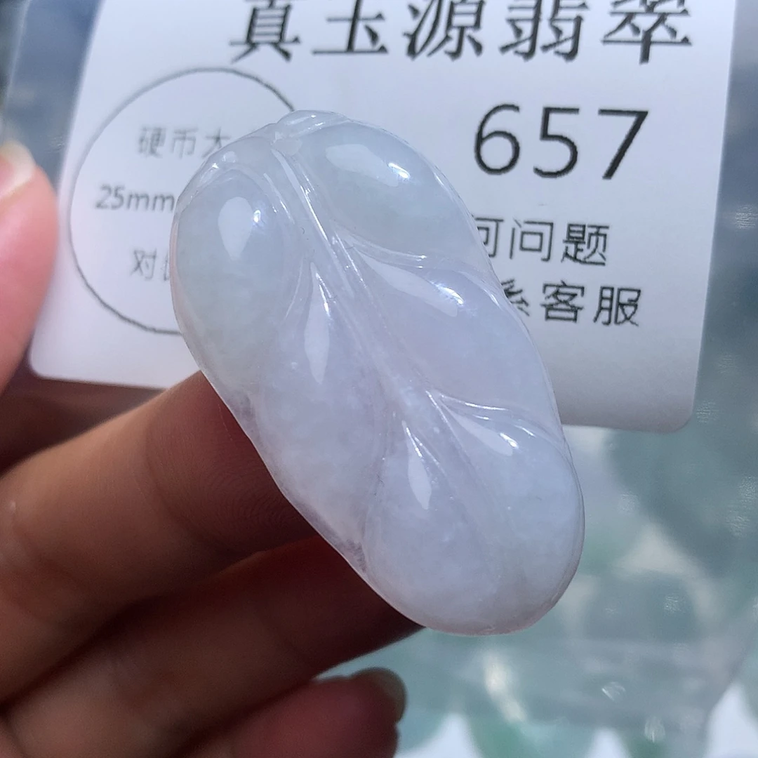 翡翠未镶嵌颈饰657