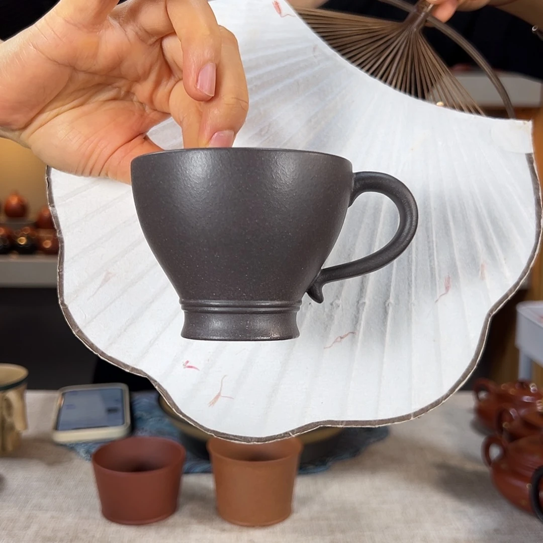 茶杯紫砂M****®青灰主人杯 150cc