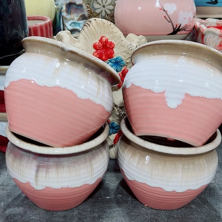 多肉陶瓷花盆满10元包邮