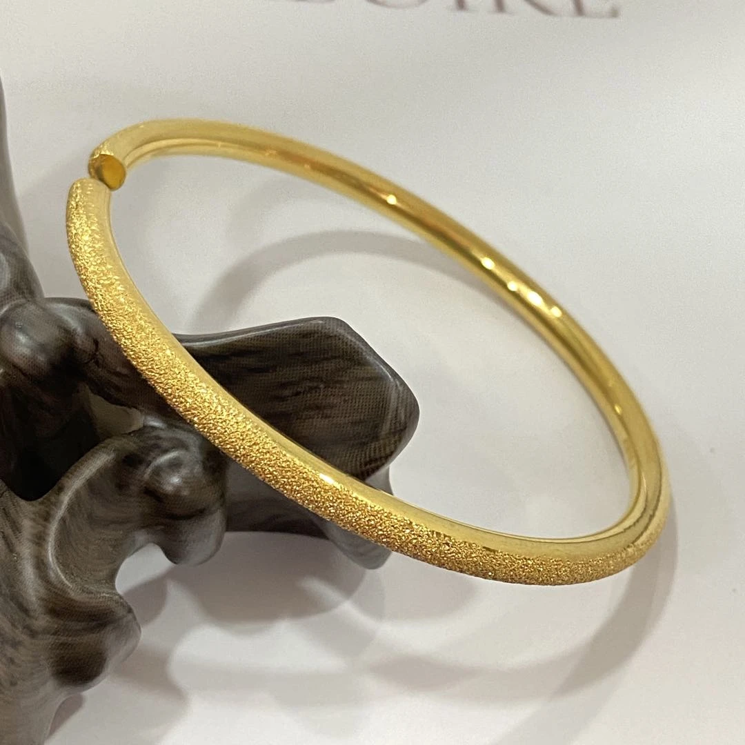 足银银制品  【星浩好物】足银手镯17-QT01G369【多样性发一件】